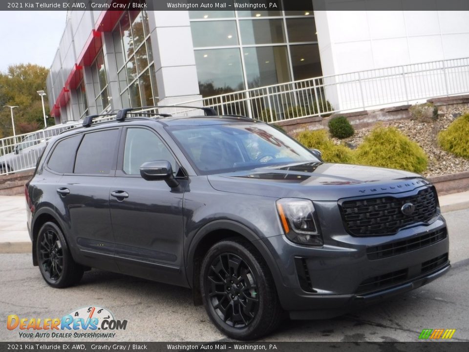 2021 Kia Telluride EX AWD Gravity Gray / Black Photo #1