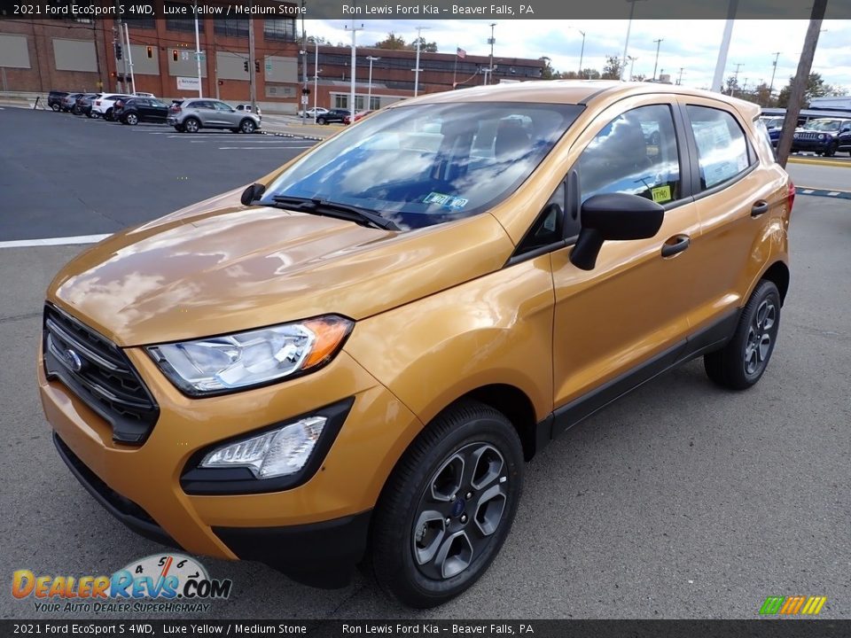Front 3/4 View of 2021 Ford EcoSport S 4WD Photo #6