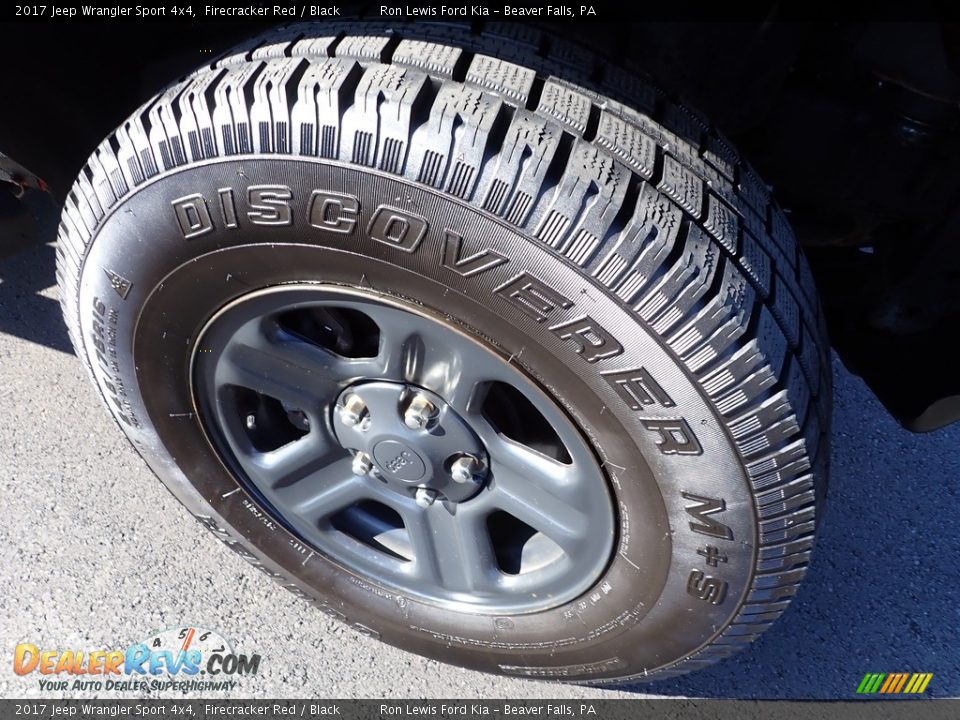 2017 Jeep Wrangler Sport 4x4 Firecracker Red / Black Photo #9