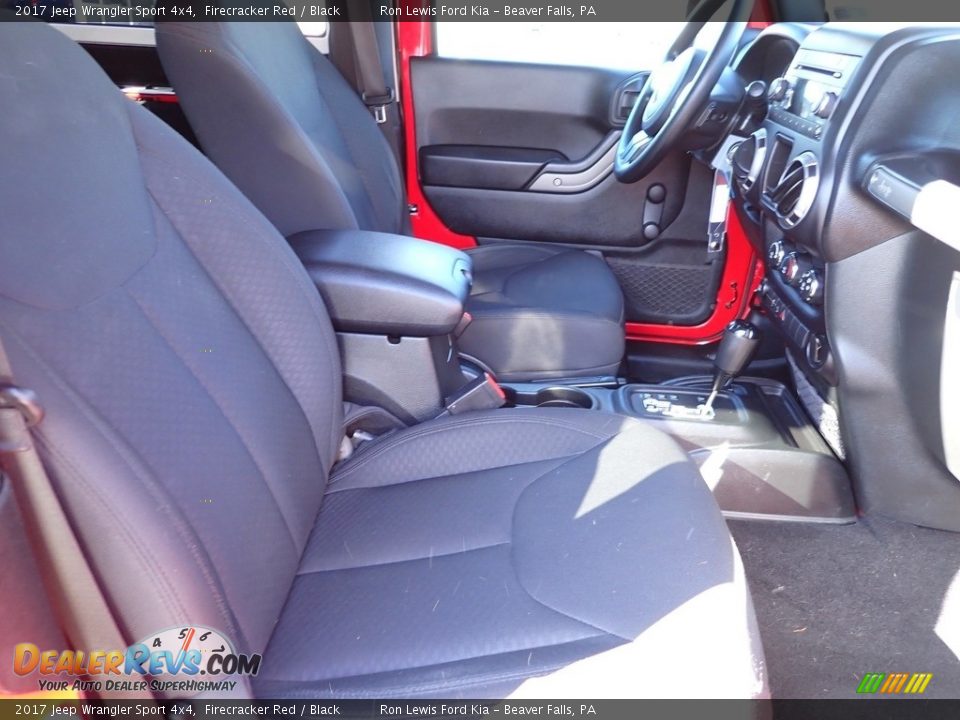 2017 Jeep Wrangler Sport 4x4 Firecracker Red / Black Photo #10