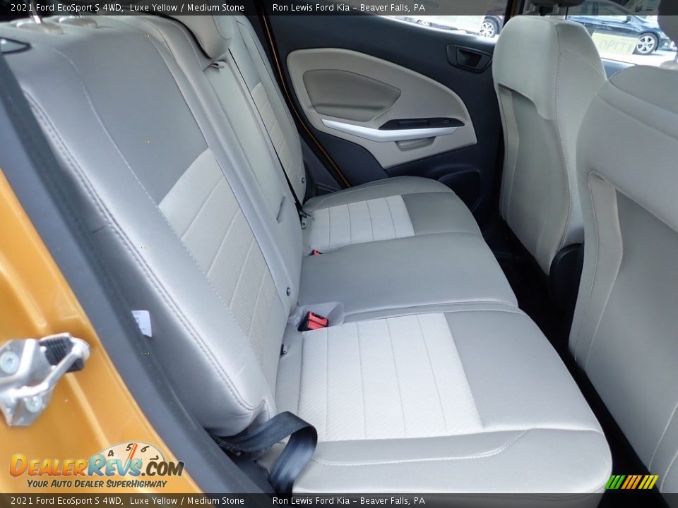 Rear Seat of 2021 Ford EcoSport S 4WD Photo #11