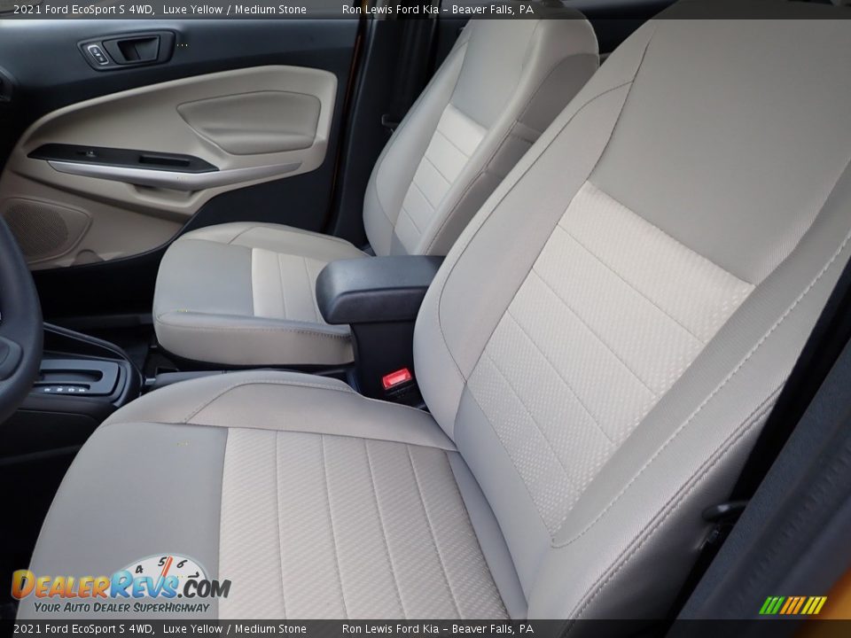 Front Seat of 2021 Ford EcoSport S 4WD Photo #12