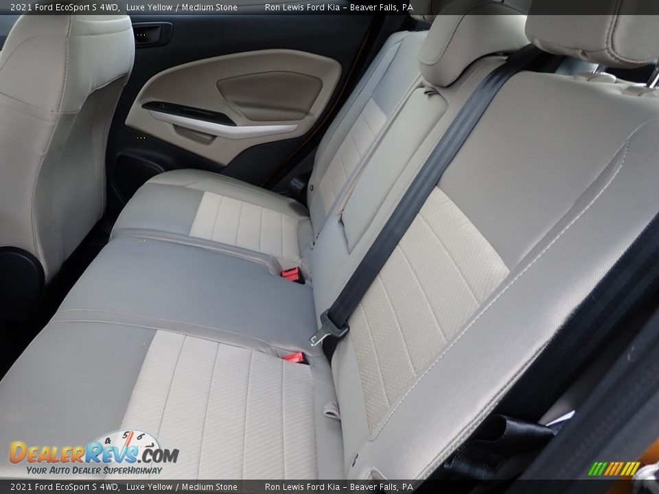 Rear Seat of 2021 Ford EcoSport S 4WD Photo #13