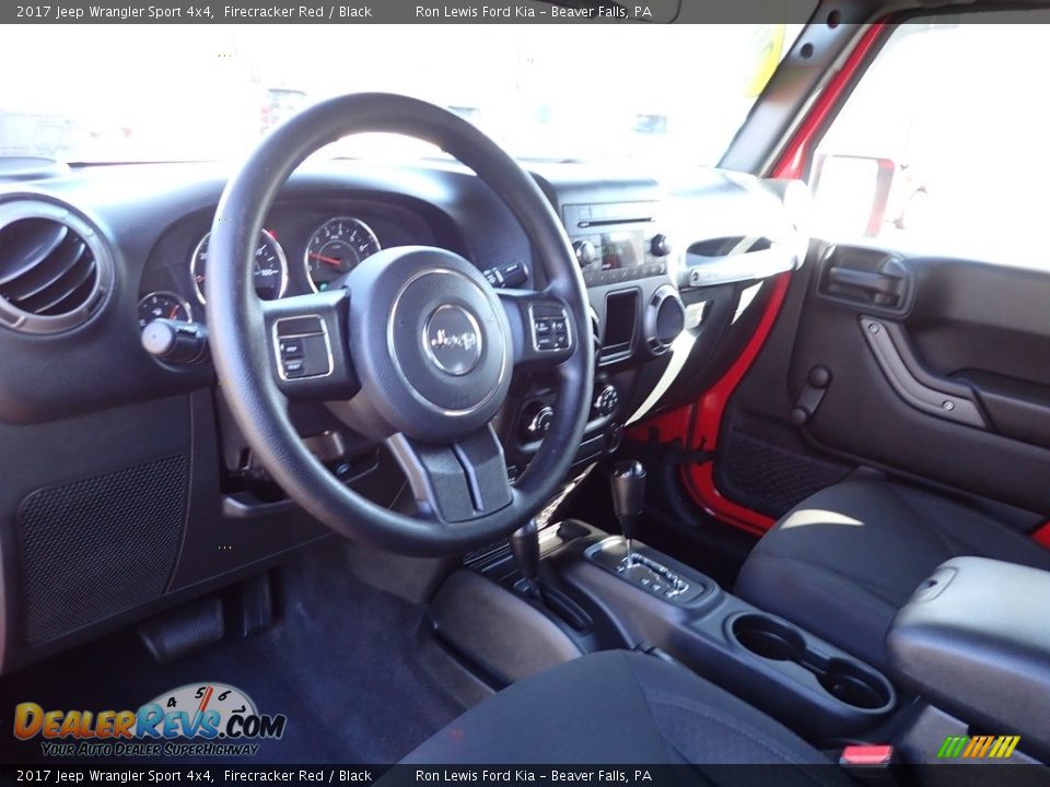 2017 Jeep Wrangler Sport 4x4 Firecracker Red / Black Photo #14