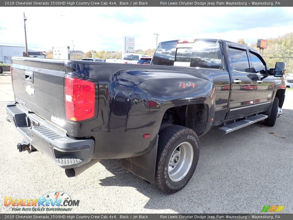 2018 Chevrolet Silverado 3500HD High Country Crew Cab 4x4 Black / Jet Black Photo #3