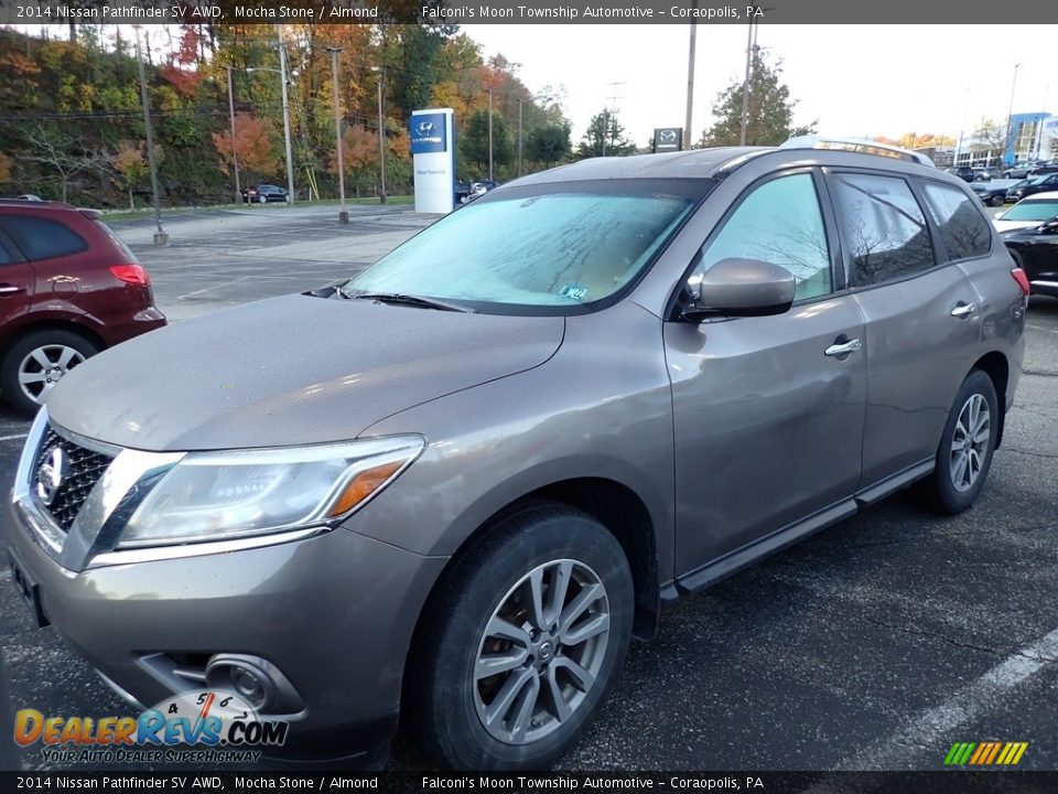 2014 Nissan Pathfinder SV AWD Mocha Stone / Almond Photo #1