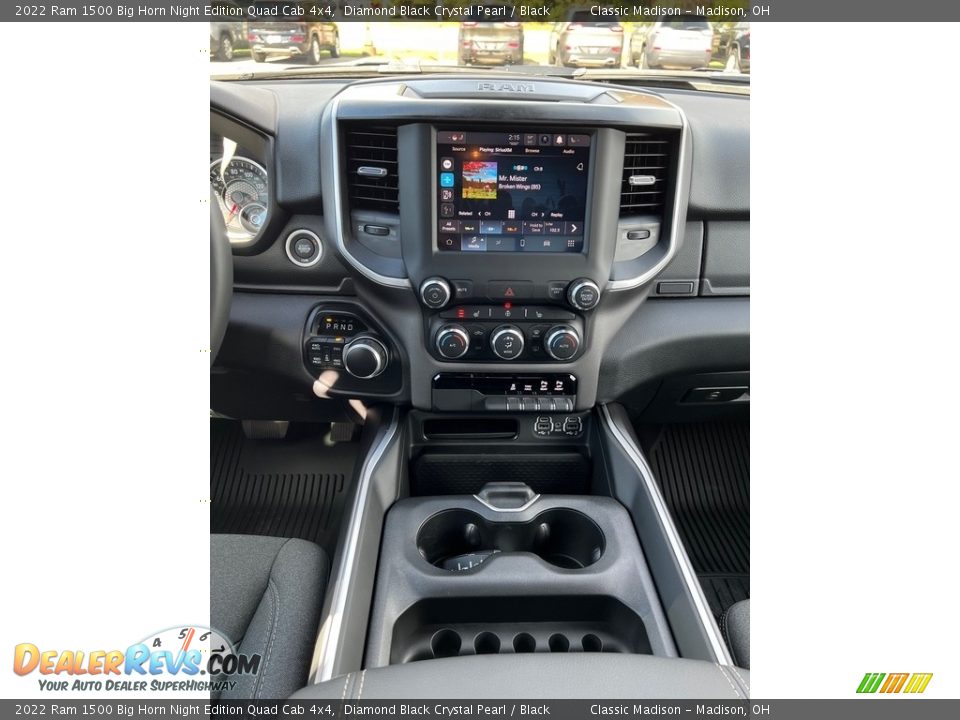 Controls of 2022 Ram 1500 Big Horn Night Edition Quad Cab 4x4 Photo #6