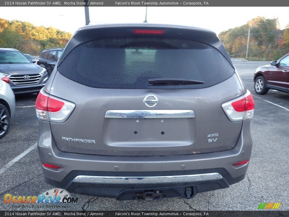 2014 Nissan Pathfinder SV AWD Mocha Stone / Almond Photo #3