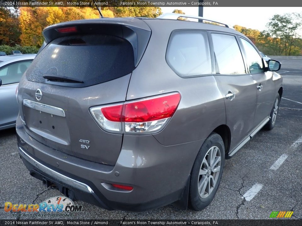 2014 Nissan Pathfinder SV AWD Mocha Stone / Almond Photo #4