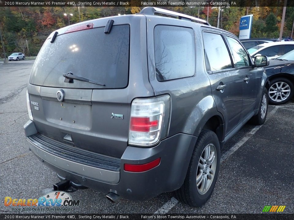 2010 Mercury Mariner V6 Premier 4WD Sterling Grey Metallic / Black Photo #4