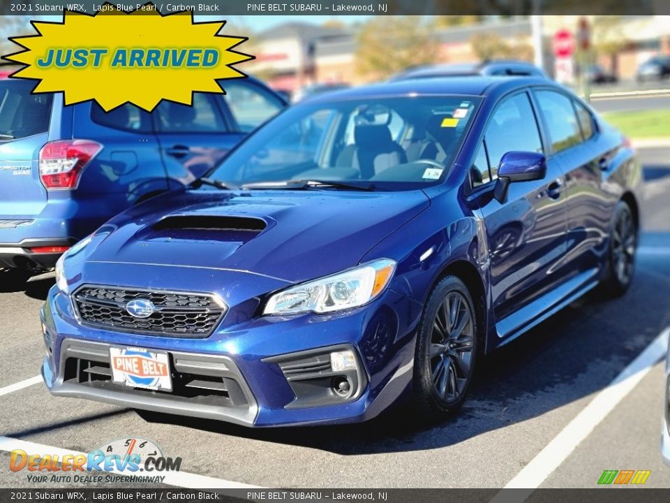 2021 Subaru WRX Lapis Blue Pearl / Carbon Black Photo #1