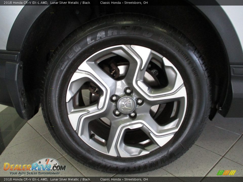 2018 Honda CR-V EX-L AWD Lunar Silver Metallic / Black Photo #5