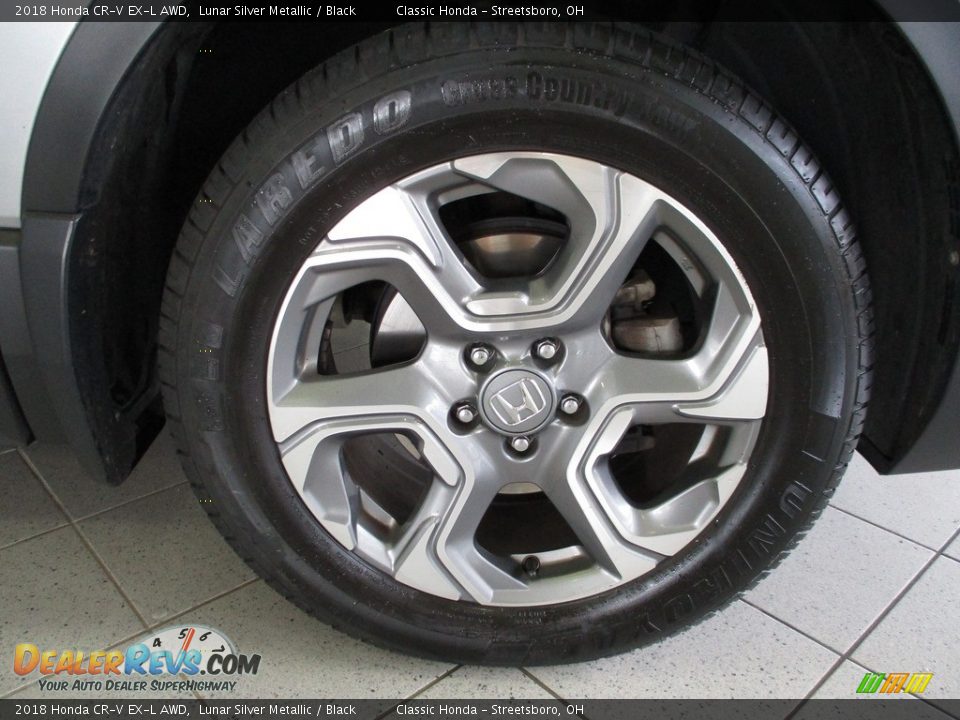 2018 Honda CR-V EX-L AWD Lunar Silver Metallic / Black Photo #6