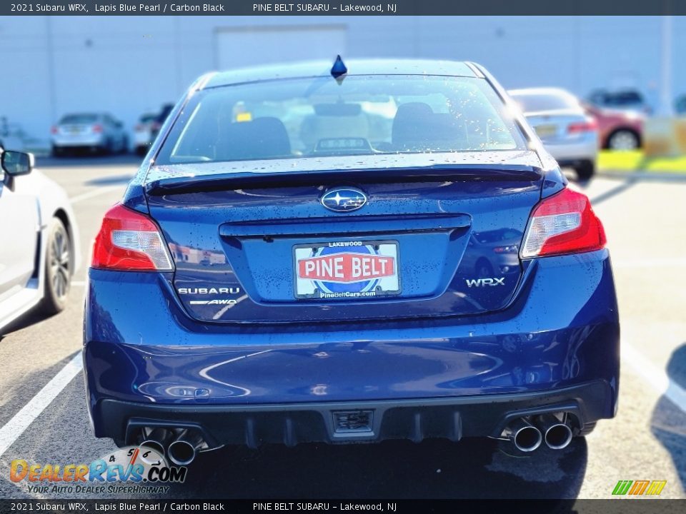 2021 Subaru WRX Lapis Blue Pearl / Carbon Black Photo #4