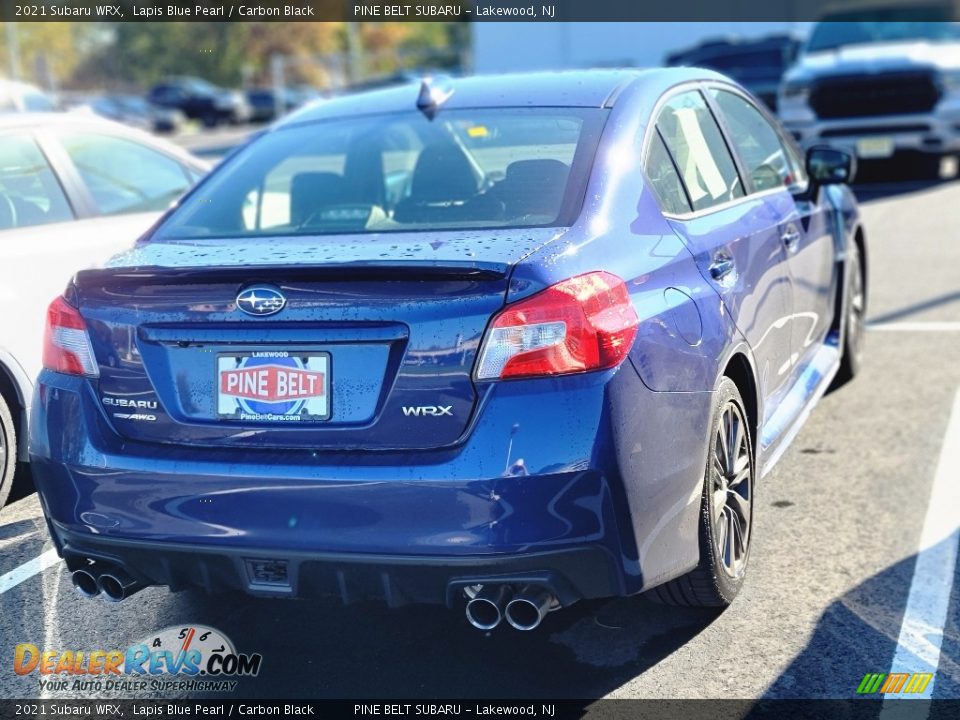 2021 Subaru WRX Lapis Blue Pearl / Carbon Black Photo #5