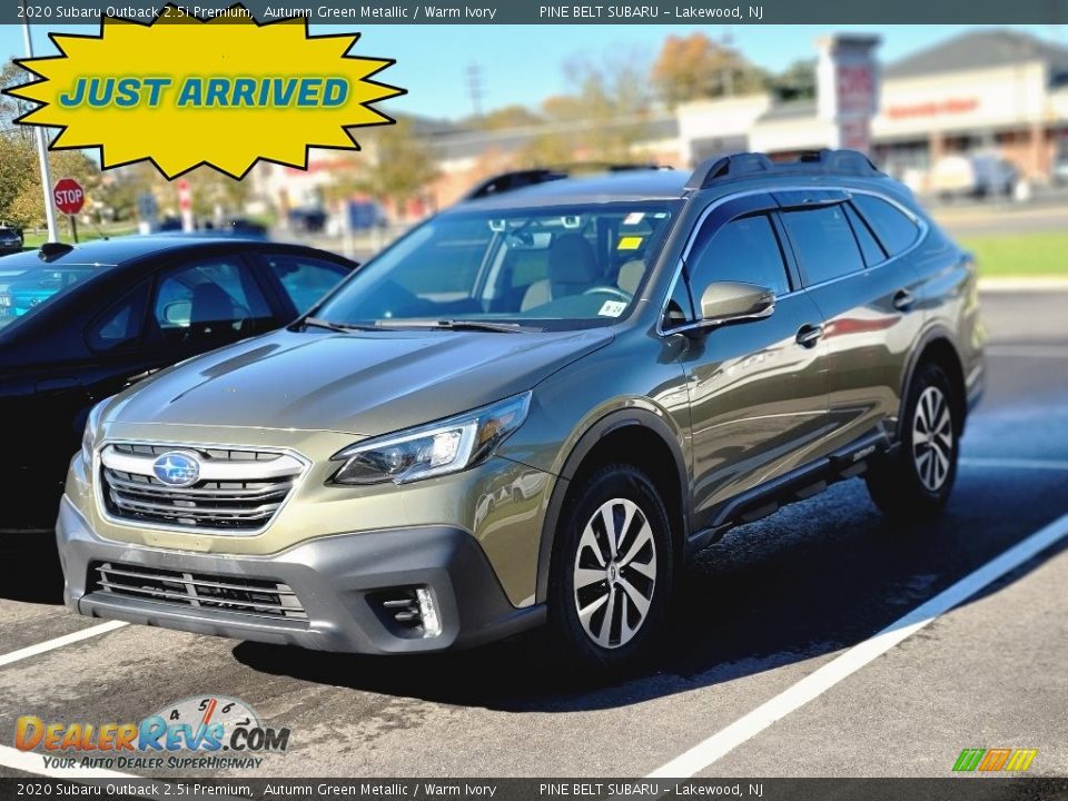 2020 Subaru Outback 2.5i Premium Autumn Green Metallic / Warm Ivory Photo #1