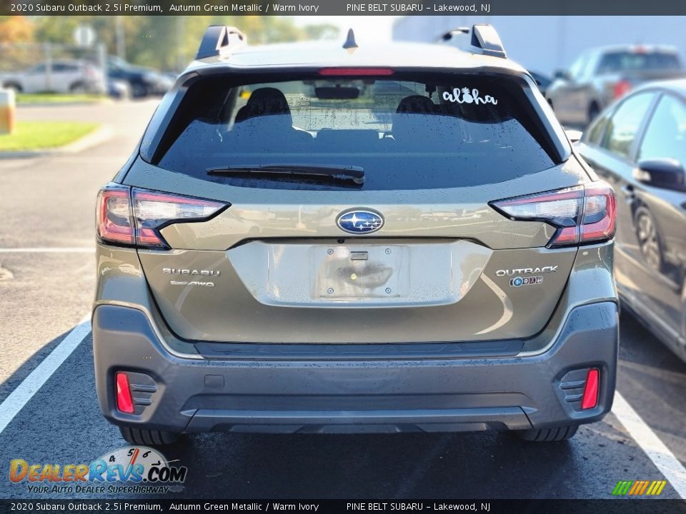 2020 Subaru Outback 2.5i Premium Autumn Green Metallic / Warm Ivory Photo #4