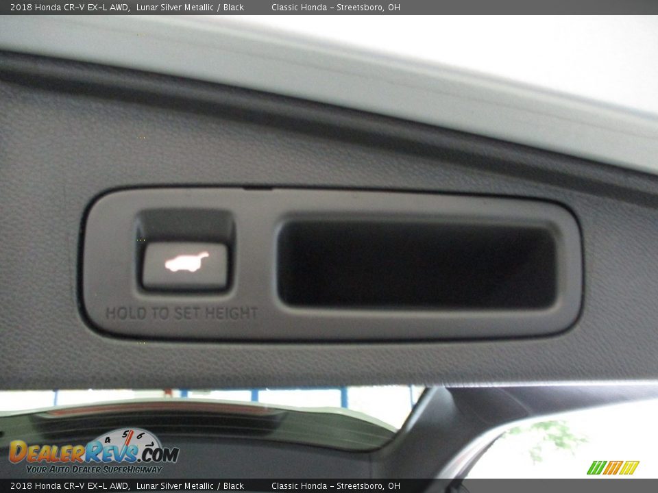 2018 Honda CR-V EX-L AWD Lunar Silver Metallic / Black Photo #14
