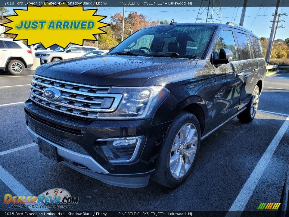 2018 Ford Expedition Limited 4x4 Shadow Black / Ebony Photo #1