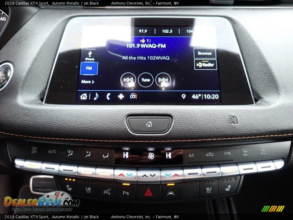 2019 Cadillac XT4 Sport Autumn Metallic / Jet Black Photo #19