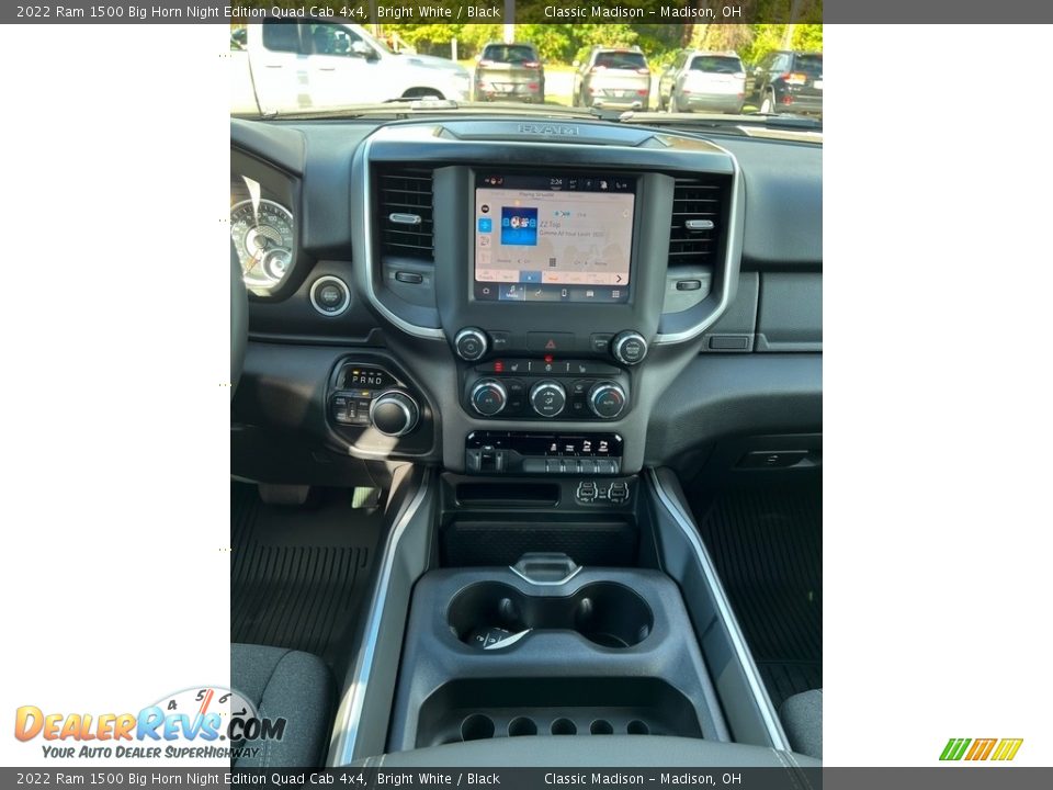 2022 Ram 1500 Big Horn Night Edition Quad Cab 4x4 Bright White / Black Photo #6