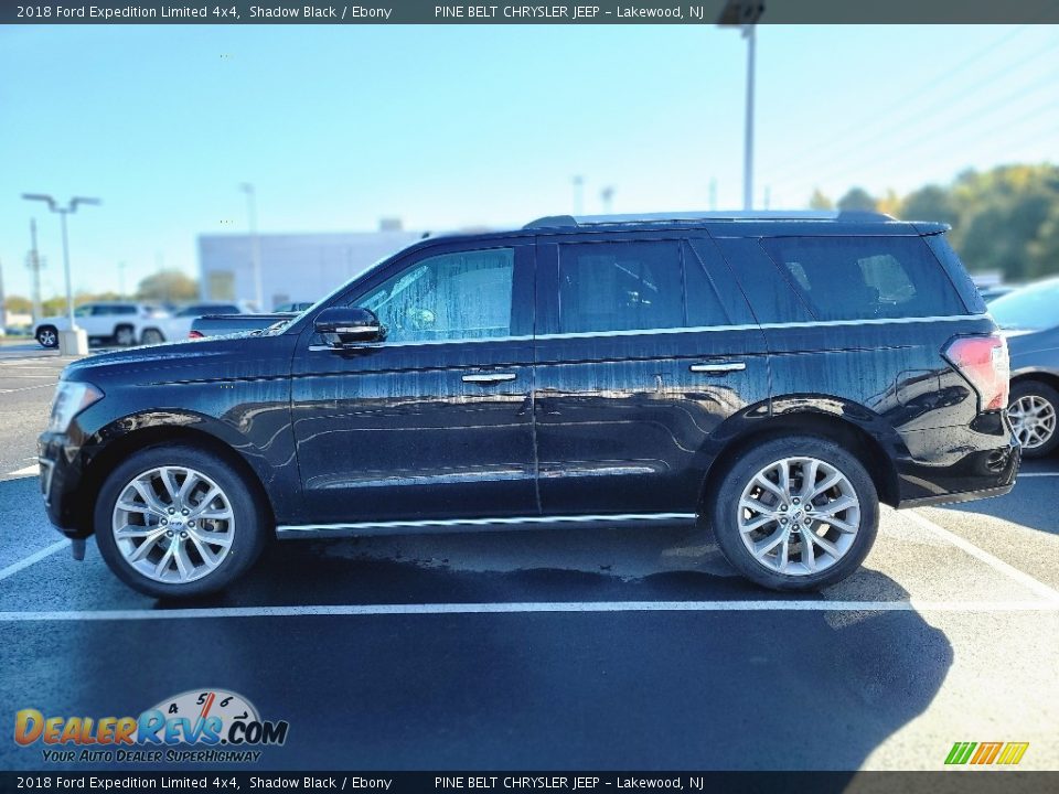 2018 Ford Expedition Limited 4x4 Shadow Black / Ebony Photo #3