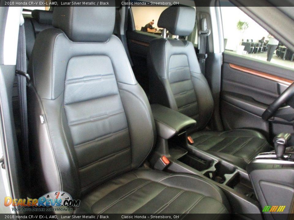 2018 Honda CR-V EX-L AWD Lunar Silver Metallic / Black Photo #19