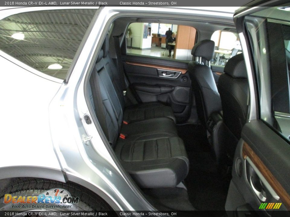 2018 Honda CR-V EX-L AWD Lunar Silver Metallic / Black Photo #22