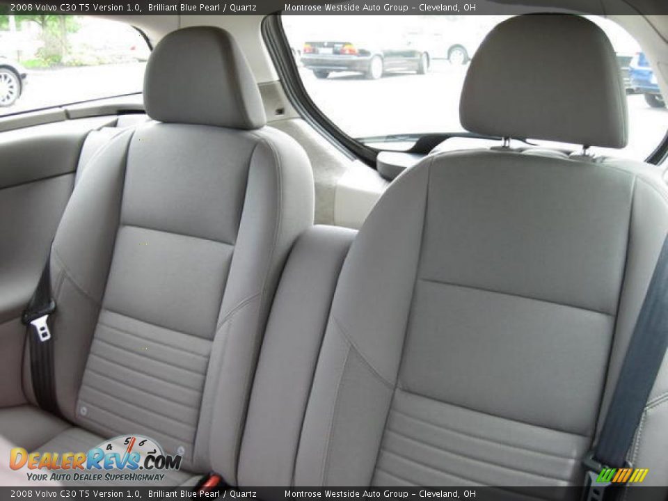 2008 Volvo C30 T5 Version 1.0 Brilliant Blue Pearl / Quartz Photo #11