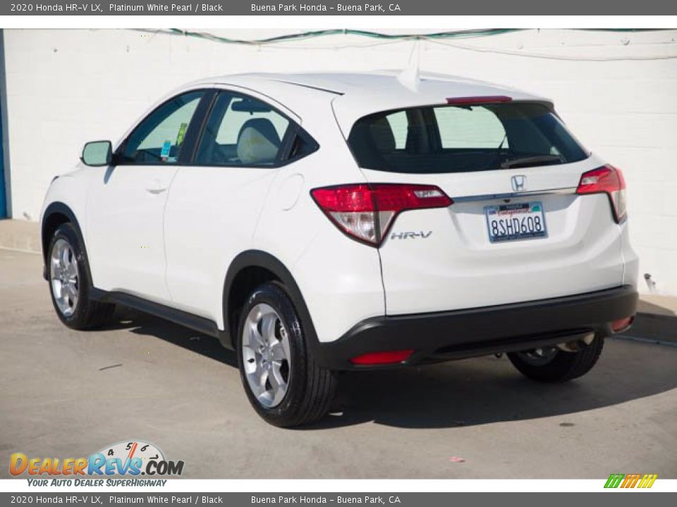 2020 Honda HR-V LX Platinum White Pearl / Black Photo #2