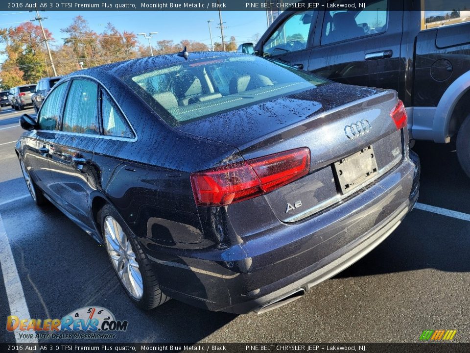 2016 Audi A6 3.0 TFSI Premium Plus quattro Moonlight Blue Metallic / Black Photo #4