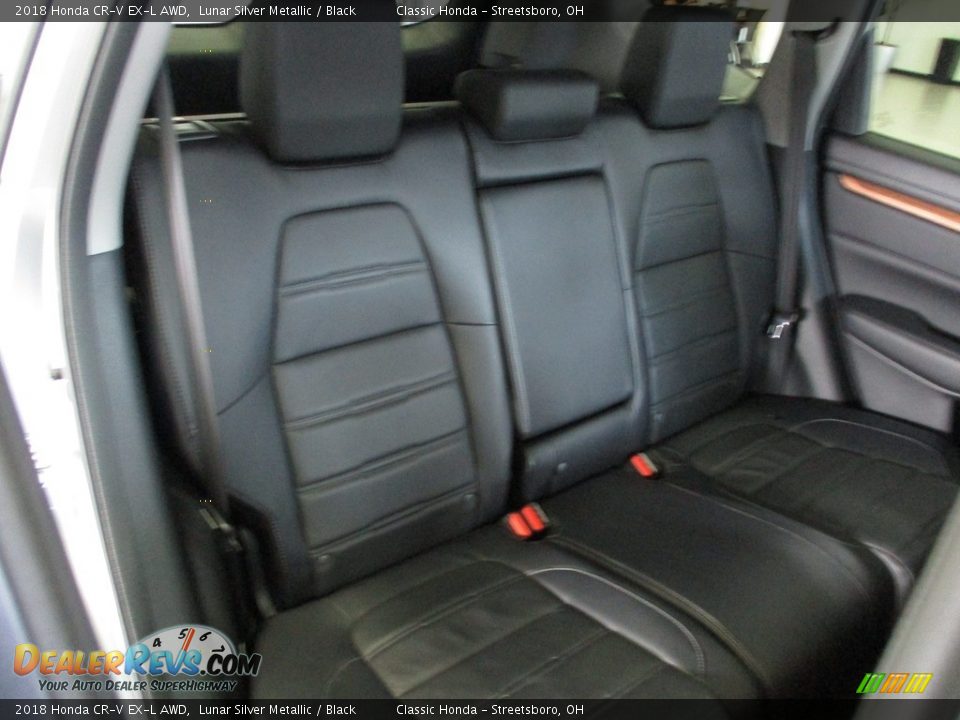 2018 Honda CR-V EX-L AWD Lunar Silver Metallic / Black Photo #23