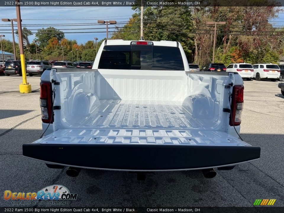 2022 Ram 1500 Big Horn Night Edition Quad Cab 4x4 Bright White / Black Photo #11