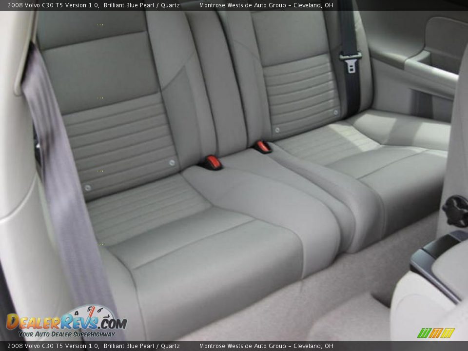 2008 Volvo C30 T5 Version 1.0 Brilliant Blue Pearl / Quartz Photo #12