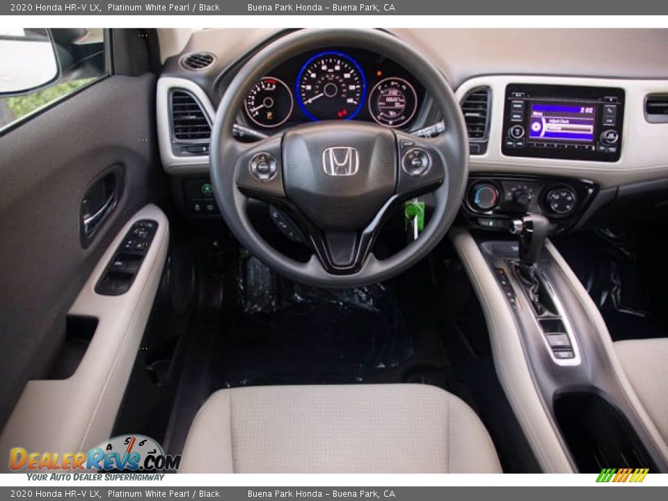 2020 Honda HR-V LX Platinum White Pearl / Black Photo #5