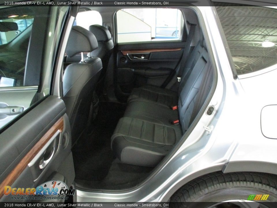 2018 Honda CR-V EX-L AWD Lunar Silver Metallic / Black Photo #25
