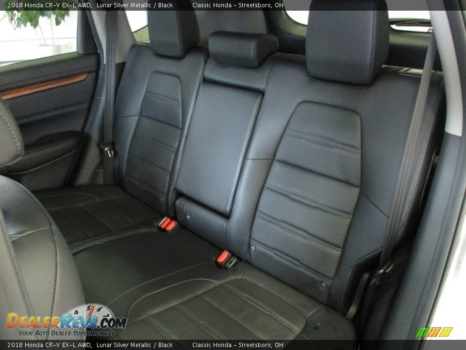 2018 Honda CR-V EX-L AWD Lunar Silver Metallic / Black Photo #26