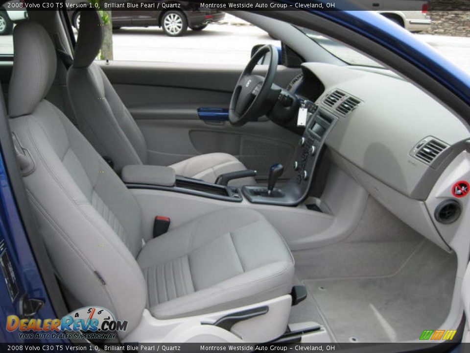 2008 Volvo C30 T5 Version 1.0 Brilliant Blue Pearl / Quartz Photo #13