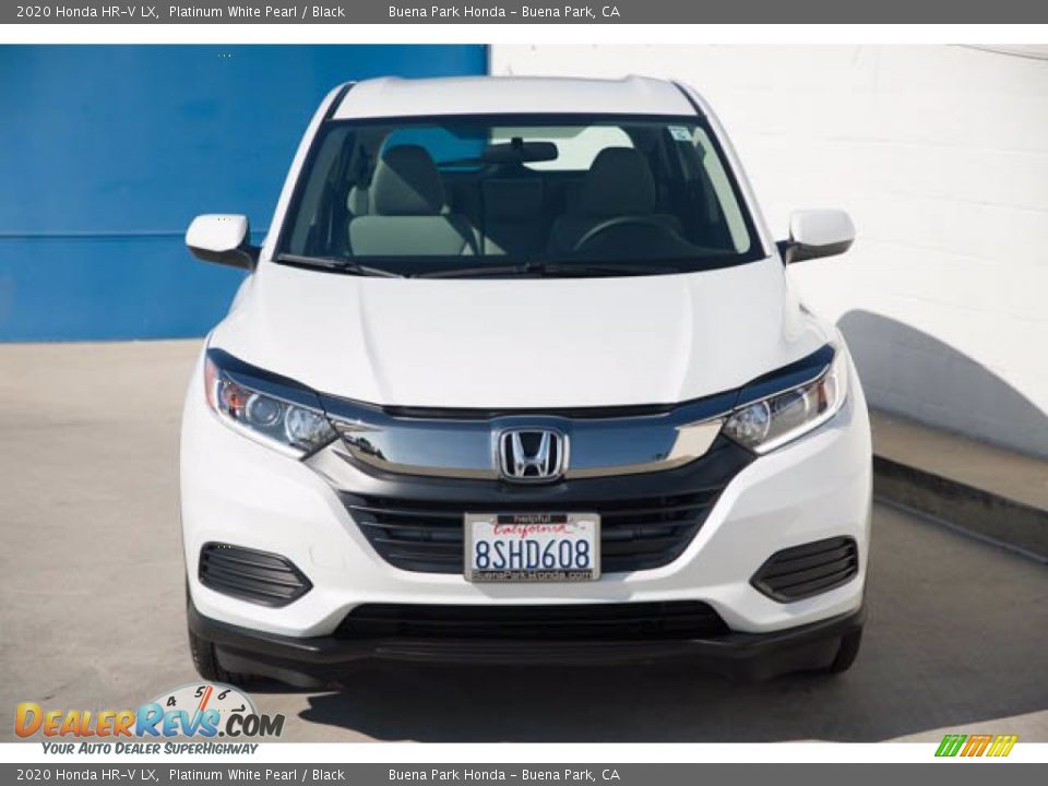 2020 Honda HR-V LX Platinum White Pearl / Black Photo #7