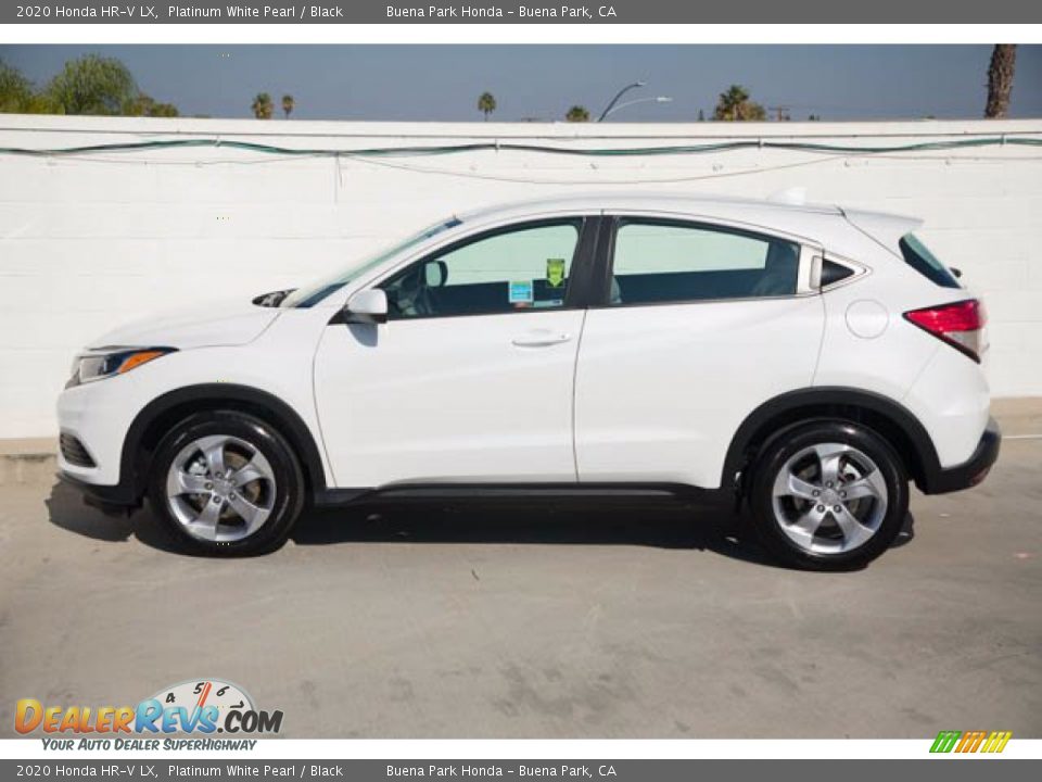 2020 Honda HR-V LX Platinum White Pearl / Black Photo #10