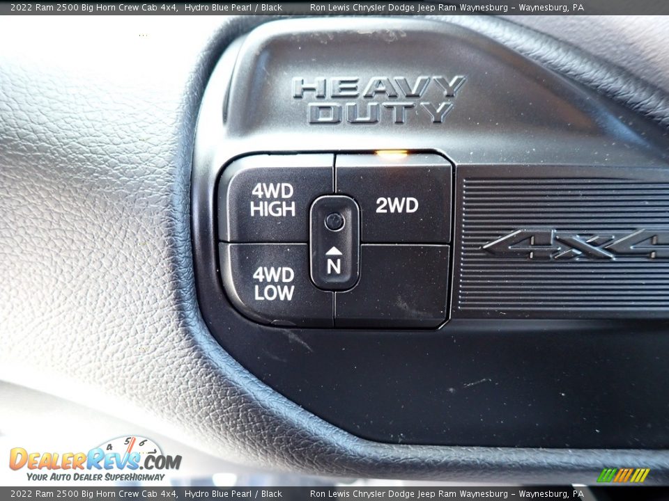 Controls of 2022 Ram 2500 Big Horn Crew Cab 4x4 Photo #17