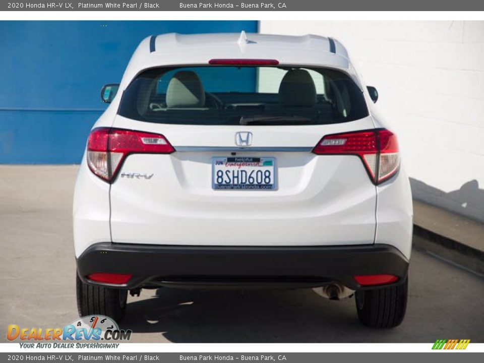 2020 Honda HR-V LX Platinum White Pearl / Black Photo #11