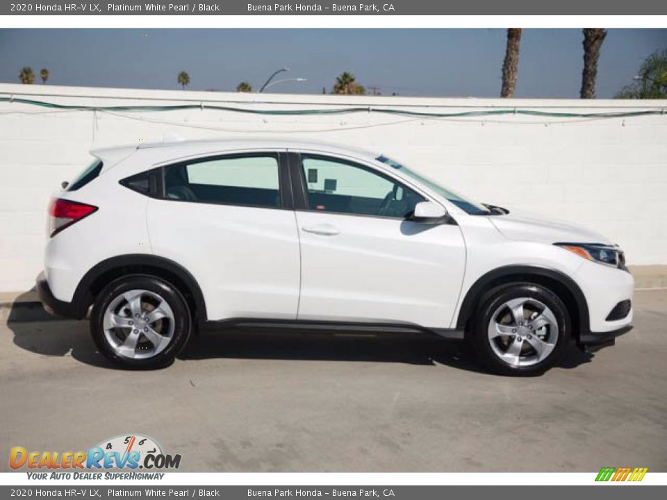 2020 Honda HR-V LX Platinum White Pearl / Black Photo #14