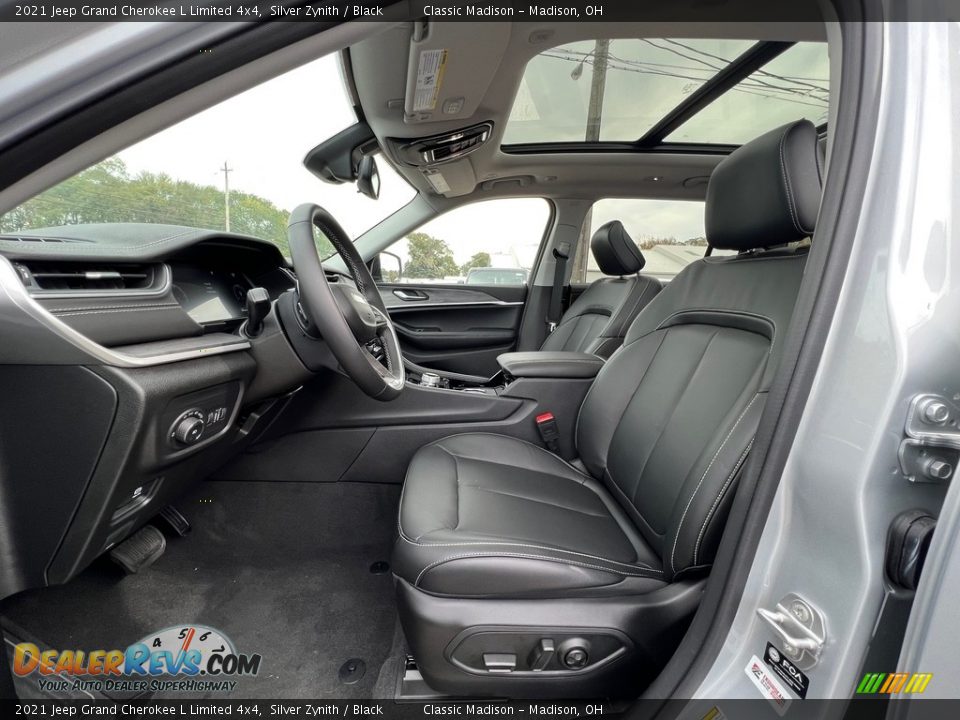 2021 Jeep Grand Cherokee L Limited 4x4 Silver Zynith / Black Photo #9