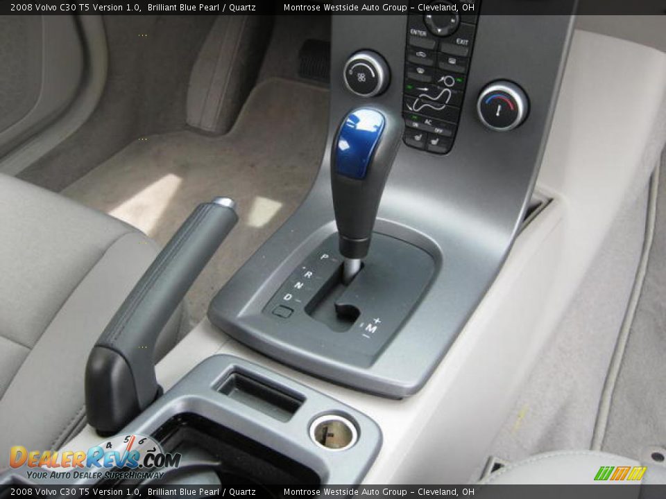 2008 Volvo C30 T5 Version 1.0 Brilliant Blue Pearl / Quartz Photo #16
