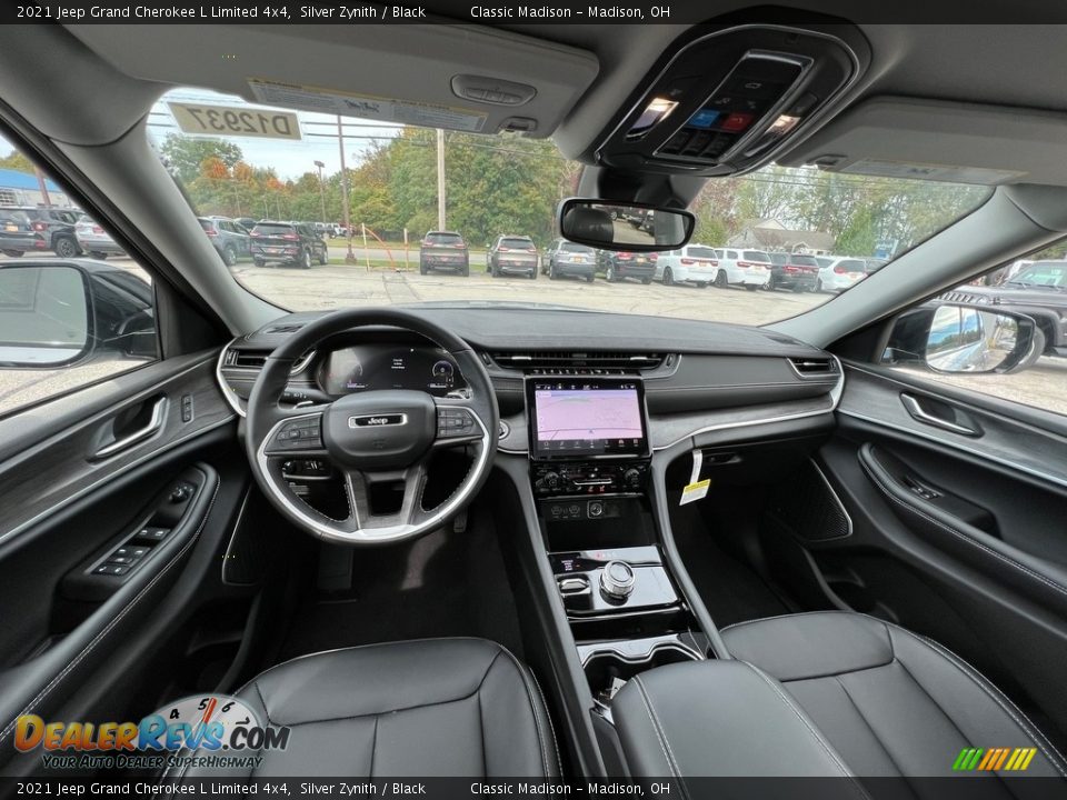 2021 Jeep Grand Cherokee L Limited 4x4 Silver Zynith / Black Photo #11