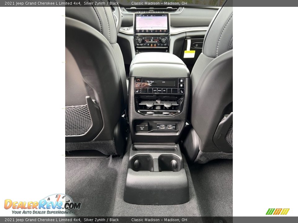 2021 Jeep Grand Cherokee L Limited 4x4 Silver Zynith / Black Photo #12