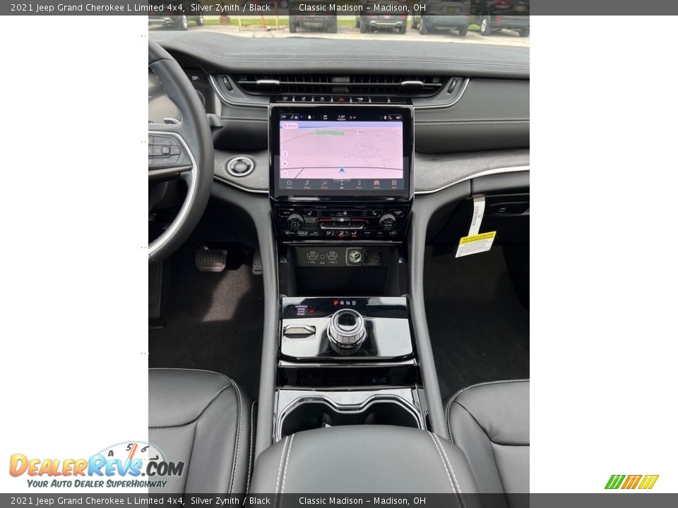 2021 Jeep Grand Cherokee L Limited 4x4 Silver Zynith / Black Photo #13