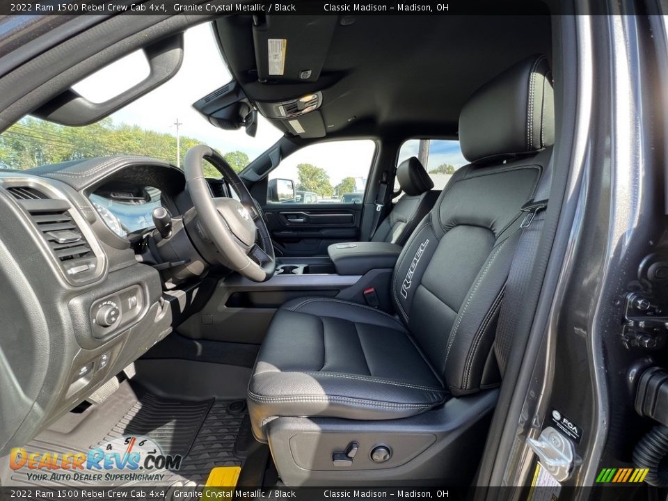 Front Seat of 2022 Ram 1500 Rebel Crew Cab 4x4 Photo #2