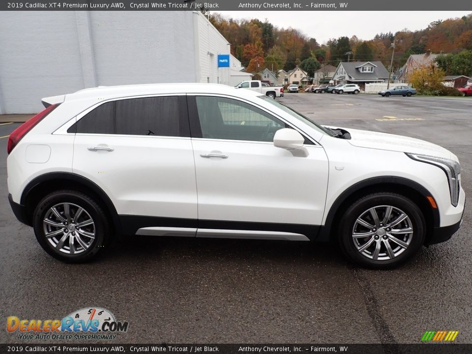 2019 Cadillac XT4 Premium Luxury AWD Crystal White Tricoat / Jet Black Photo #2